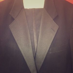 Vintage Chaps by Ralph Lauren black tuxedo jacket